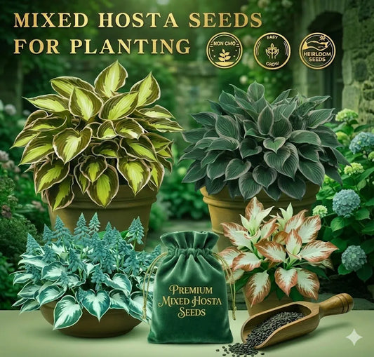 OLD - [Premium] Rare Multi-Color Hosta Seeds